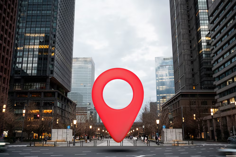 location-symbol-with-landscape-background_23-2149906287 closeup